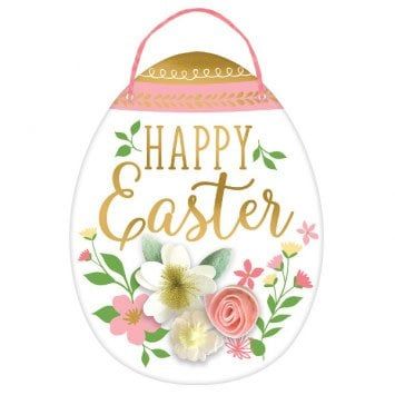 Easter Egg Sign