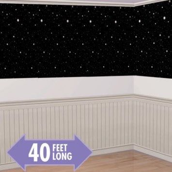 Hollywood Starry Nights Plastic Room Roll
