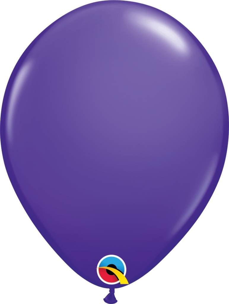 11&quot; Purple Violet Latex Balloon (Without Helium)