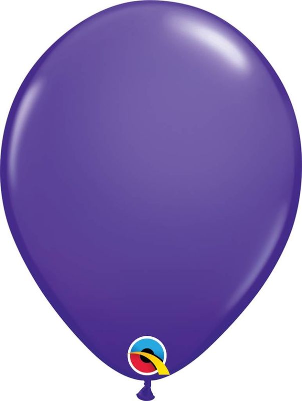 11&quot; Purple Violet Latex Balloon (Without Helium)