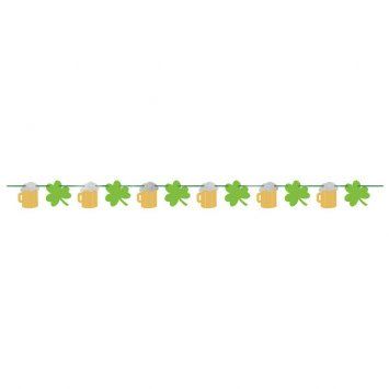 Beer &amp; Shamrock Banner