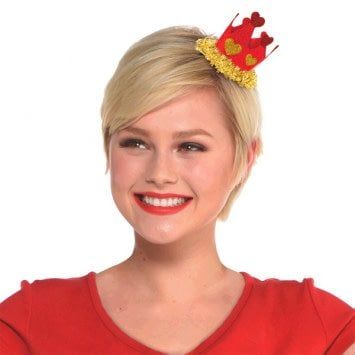 Valentine&#39;s Crown Hair Clip
