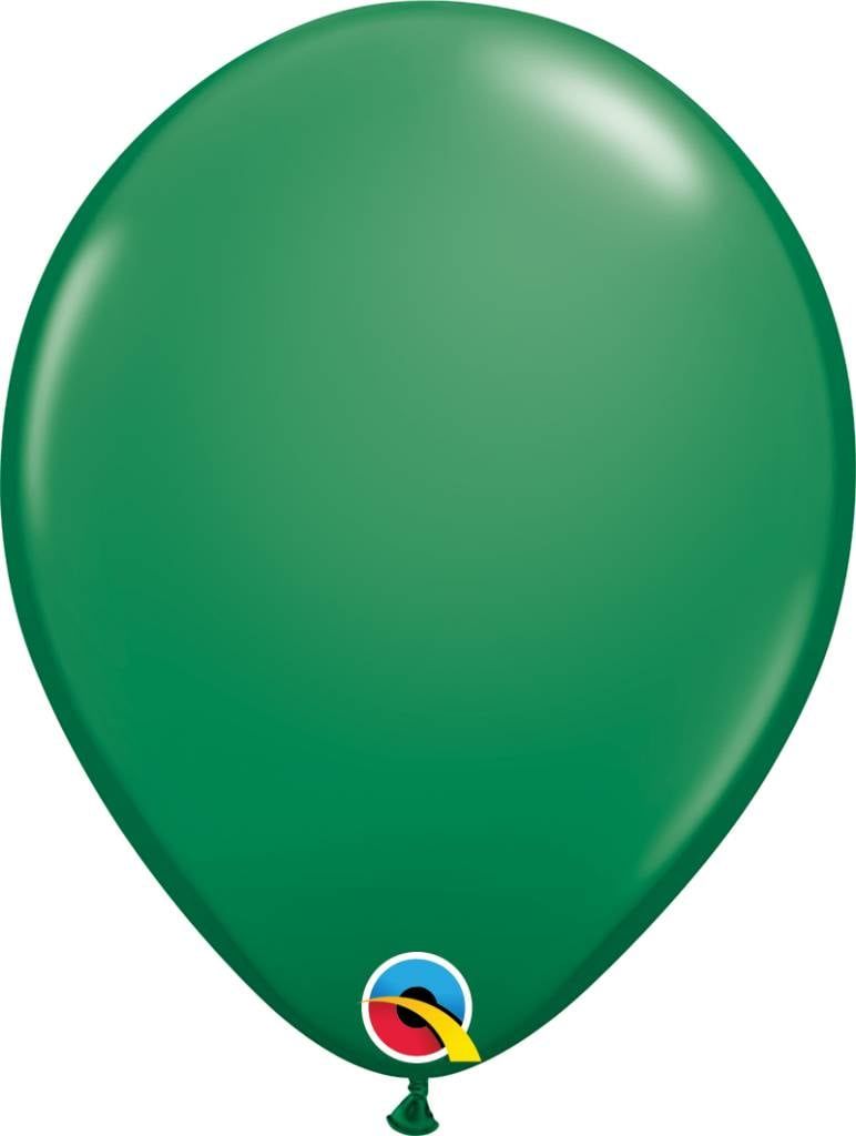 11&quot; Green Latex Balloon (Without Helium)