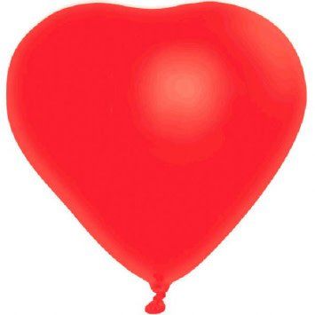 Heart-Shaped Latex Balloon