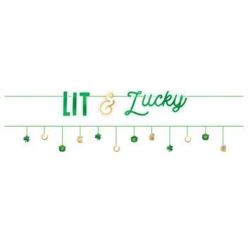 St. Patrick&#39;s Day Foil Letter Banner Pack