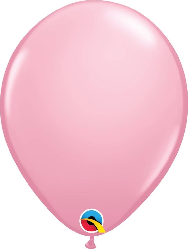 11&quot; Pink Latex Balloon (Without Helium)