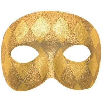 Harlequin Domino Mask