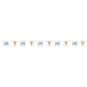 Easter Burlap Pennant Banner