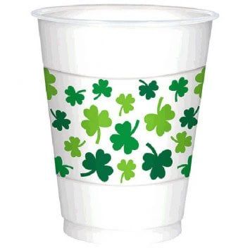 St. Patrick&#39;s Day 16 oz. Plastic Cups (25)