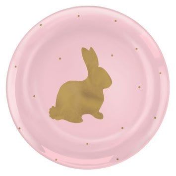 Easter Bunny Coupe Plates 7 1/2&quot; (20)