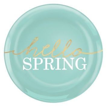 Hello Spring 7 1/2&quot; Coupe Plates (4)