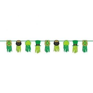 St. Patrick&#39;s Day Tissue Paper Garland