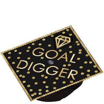Goal Digger Graduation Cap Topper