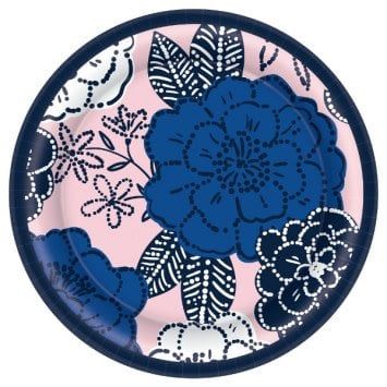 Royal Garden Round 6 3/4&quot; Plates (8)