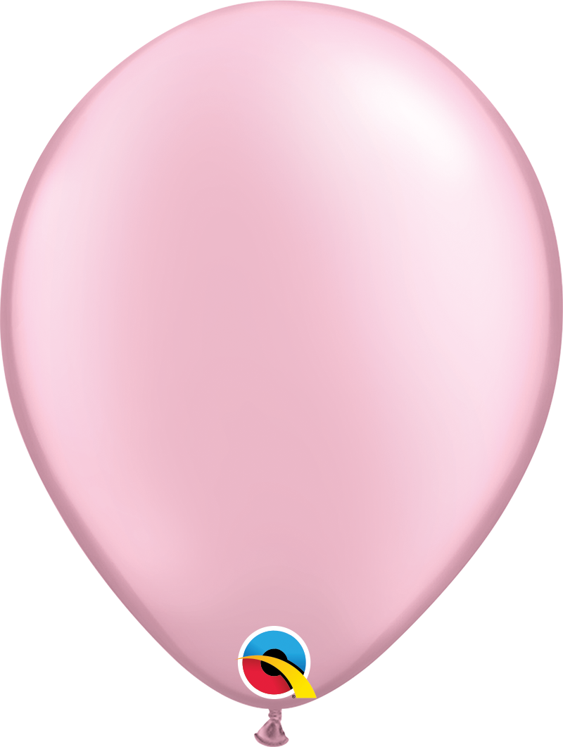 11&quot; Pearl Pink Latex Balloon (Without Helium)