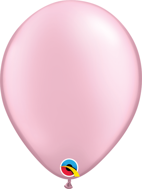 11&quot; Pearl Pink Latex Balloon (Without Helium)