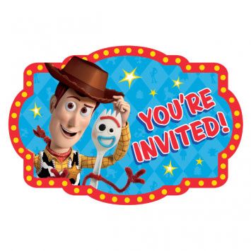Disney/Pixar Toy Story 4 Postcard Invitation (8)