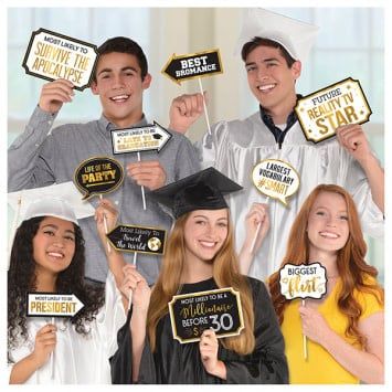 Grad Superlative Photo Props