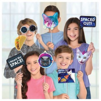 Space Cat Photo Props