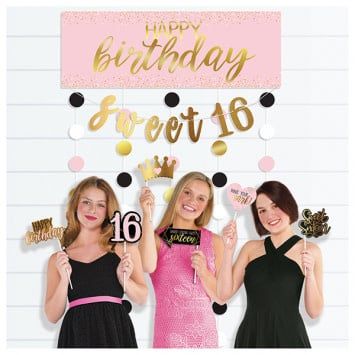 Blush Sixteen Photo Booth Kit