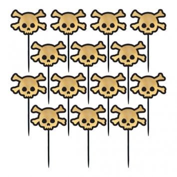 Skull Party Picks Hot-Stamped