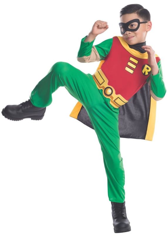 Child Robin - Teen Titans Large (12-14) Costume