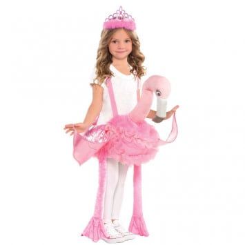 Child Ride-On Flamingo - Child Standard Costume