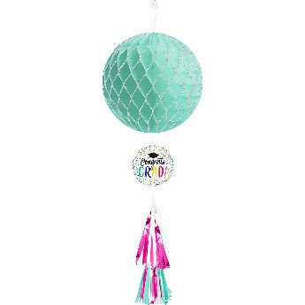 Yay Grad Honeycomb Ball with Tail