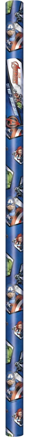 Marvel Avengers Gift Wrap 30&quot; x 5&#39;