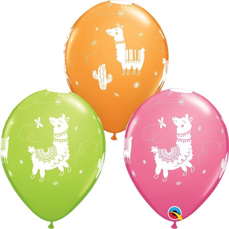 11&quot; Llama Latex Balloon (Without Helium)
