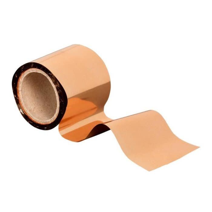 Metallic Streamer Rose Gold 2&quot;X 100&#39;