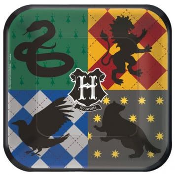 Harry Potter™ Square 9" Plates (8)
