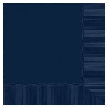 True Navy Beverage Napkins (50)