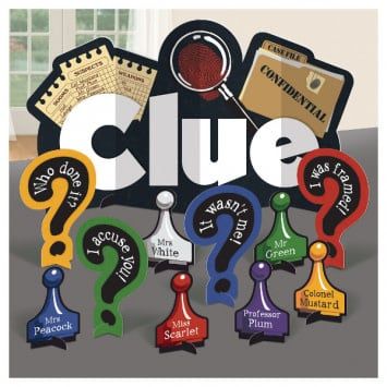 Clue® Table Decorating Kit