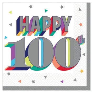 Here&#39;s To 100 Beverage Napkins (16)