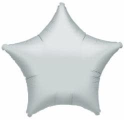 Silver Star 19&quot; Mylar Balloon
