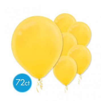 Yellow Sunshine 12&quot; Latex Balloons (72)