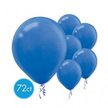 Bright Royal Blue 12&quot; Latex Balloons (72)