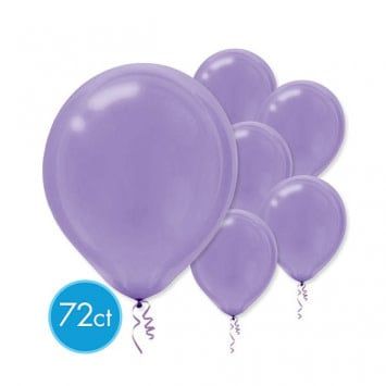 Purple 12&quot; Latex Balloons (72)