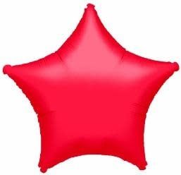 Red Star 19&quot; Mylar Balloon