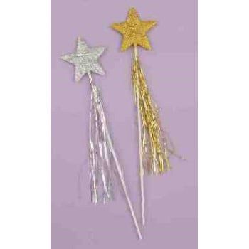 Gold Glitter Star Wand