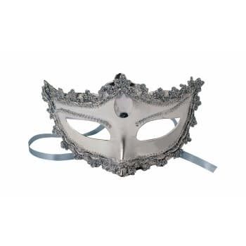 Silver Mask With Ties