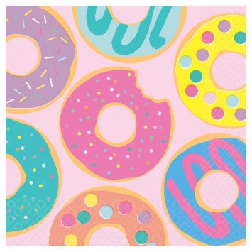 Donut Party Luncheon Napkins (16)