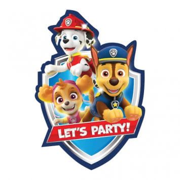 Paw Patrol™ Adventures Postcard Invitations