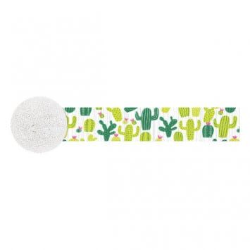 Printed Crepe Streamer, 81&#39; - Cactus