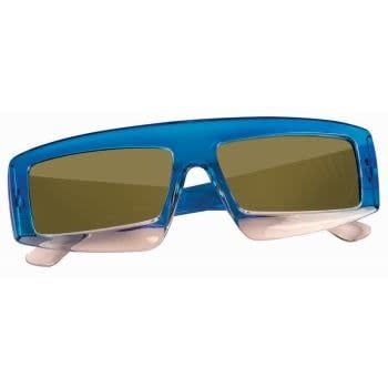 80&#39;s Blue Glasses