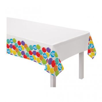 Birthday Celebration Plastic Table Covers (3 Table Covers)