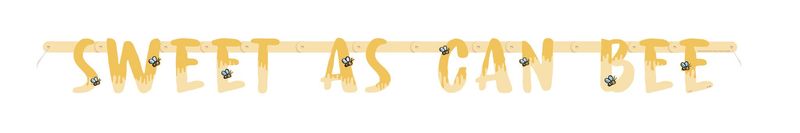 Winnie The Pooh &quot;Sweet as can Bee&quot; Banner
