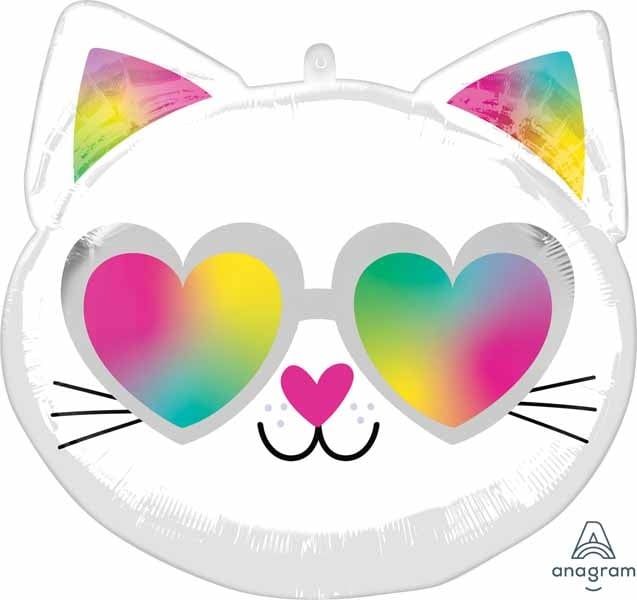 Cool Kitty 18&quot; Mylar Balloon