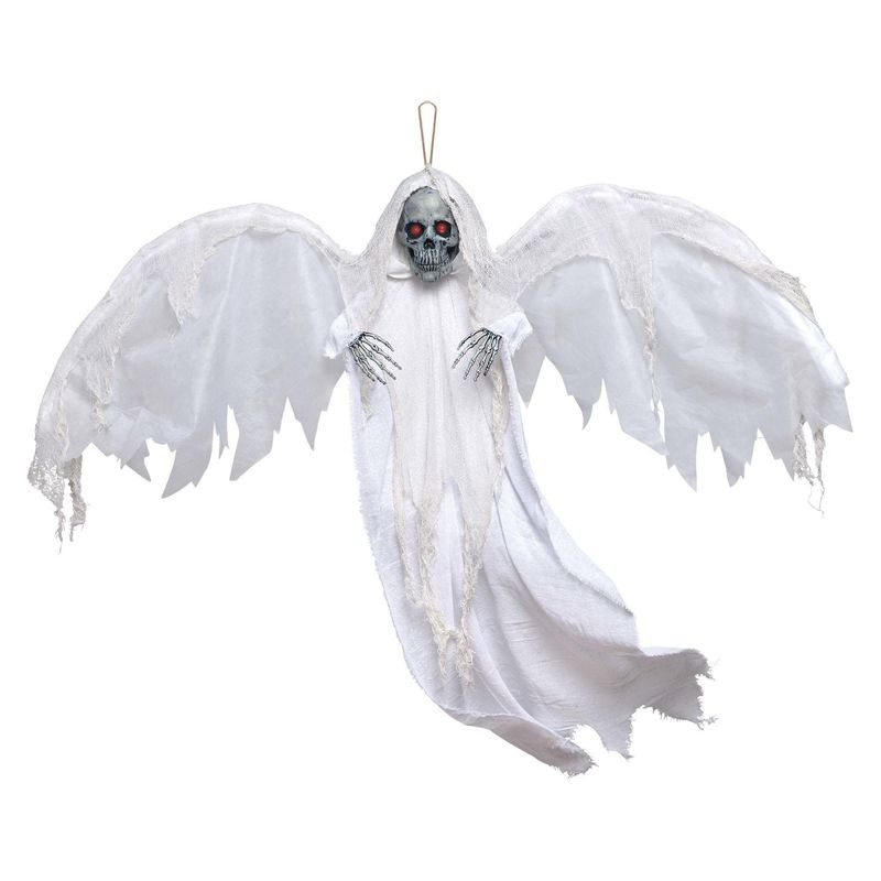 48&quot; Winged Reaper With Light-Up Eyes